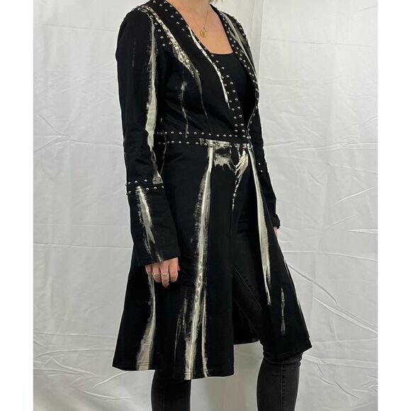 Vocal Tie-dye Jacket W/ Studs Large NWT - Picture 6 of 7